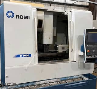 Вертикальные обрабатывающие центры ROMI D1000 Model 2019