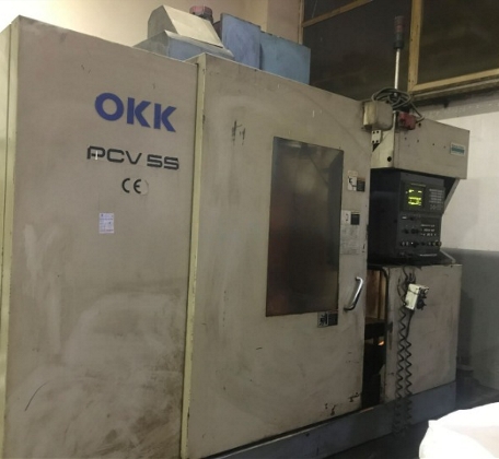 Okk PCV SS Вертикальная обработка с ЧПУ